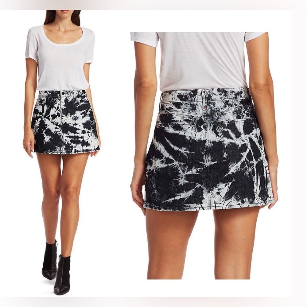 Alice + Olivia Good High-Rise Tie-Dye Mini Skirt 26